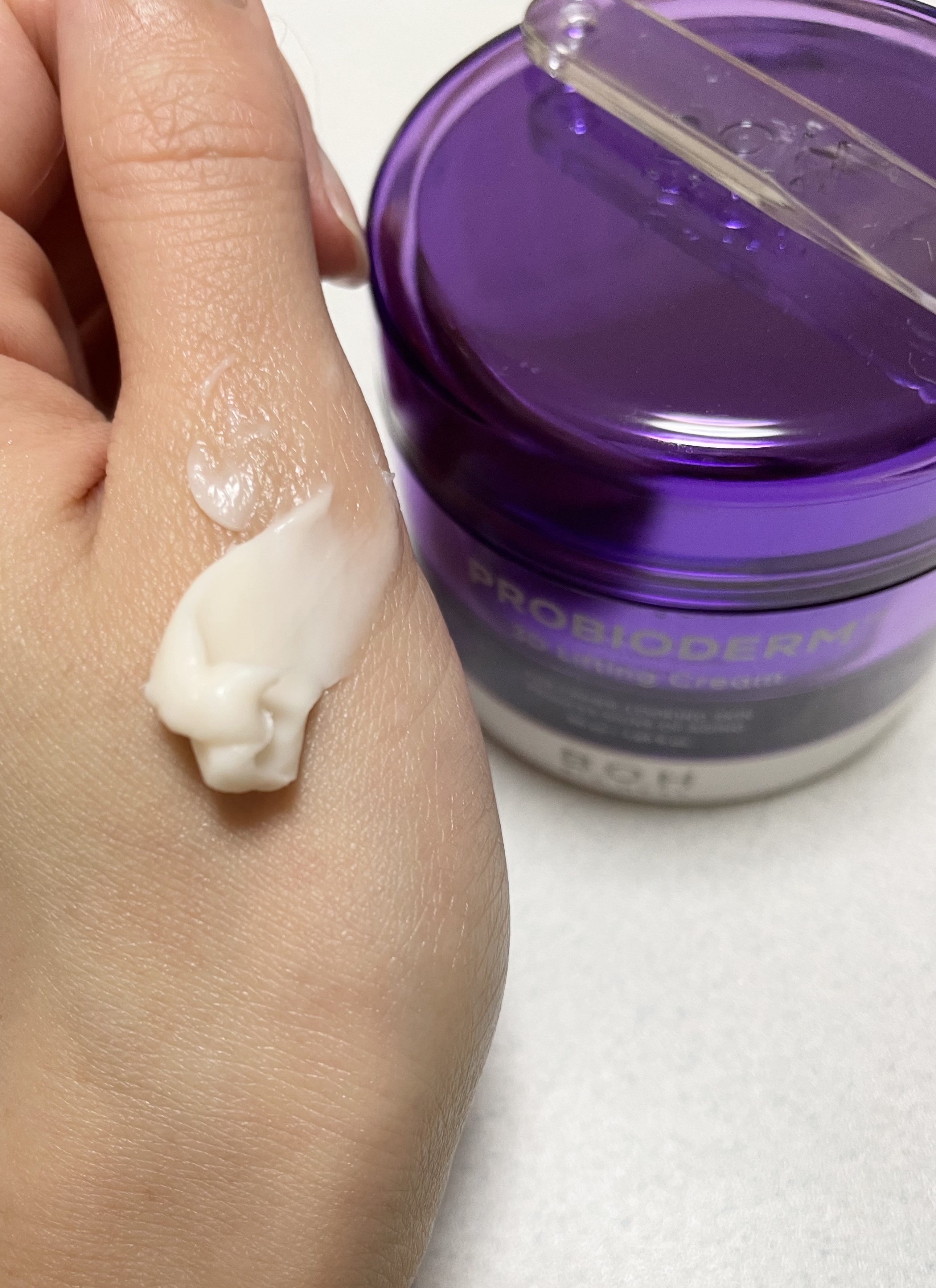 バイオヒールボ プロバイオダーム 3Dリフティングクリーム/BIOHEAL BOH/フェイスクリームを使ったクチコミ（3枚目）