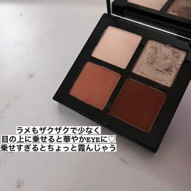 shu uemura クロマティックス クワッドのクチコミ「
甘め春メイクで使いたいアイパレット〜🌸

粉も柔らかくてブラシで綺麗にぼかせるから初心者の人.....」（3枚目）