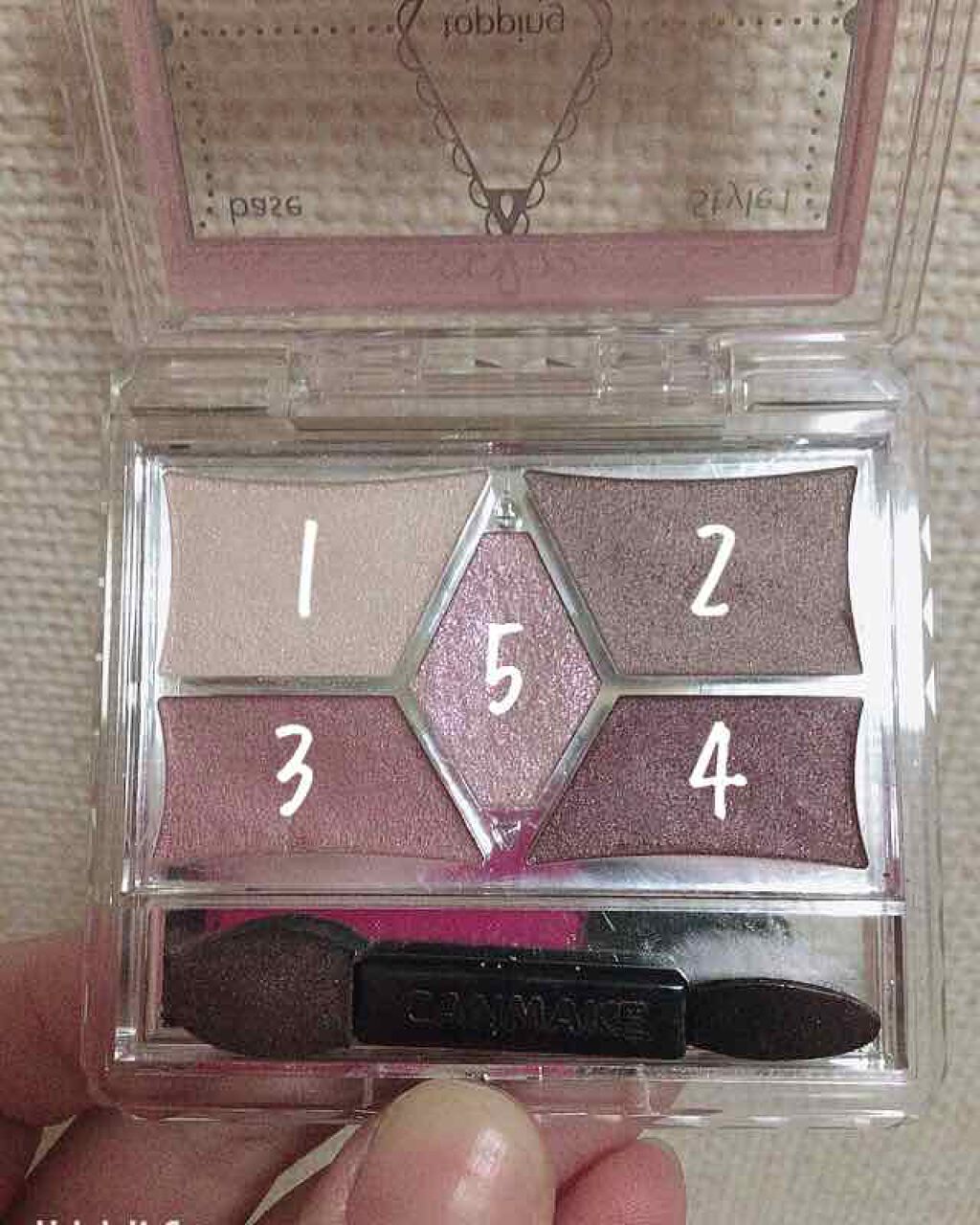 【旧品】パーフェクトスタイリストアイズ/キャンメイク/アイシャドウパレットを使ったクチコミ（2枚目）