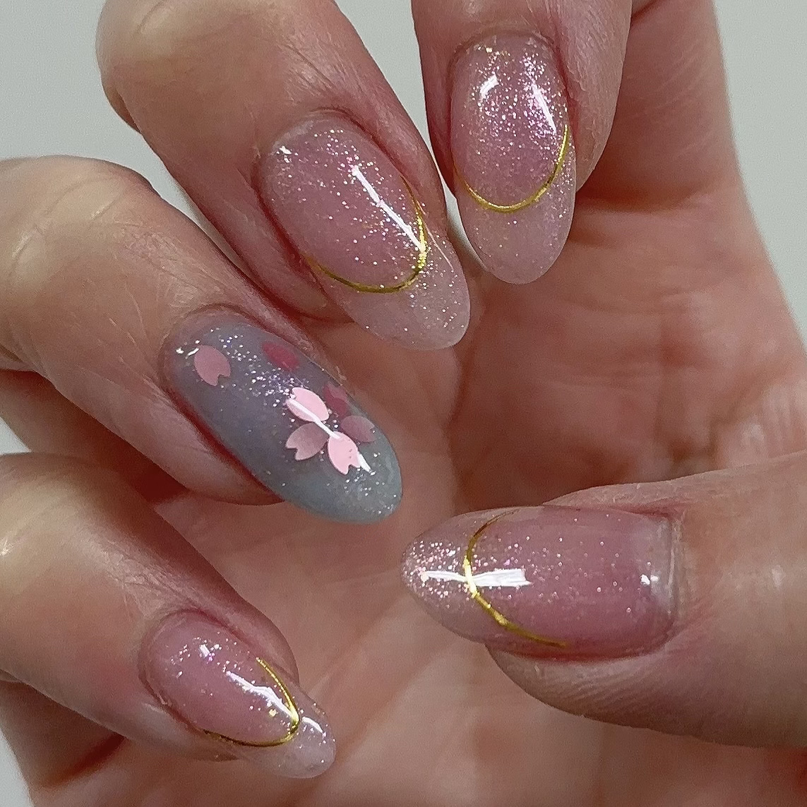 ジェルネイルDA 80 オーロラピンク/IDATE/ジェルネイルを使ったクチコミ（3枚目）