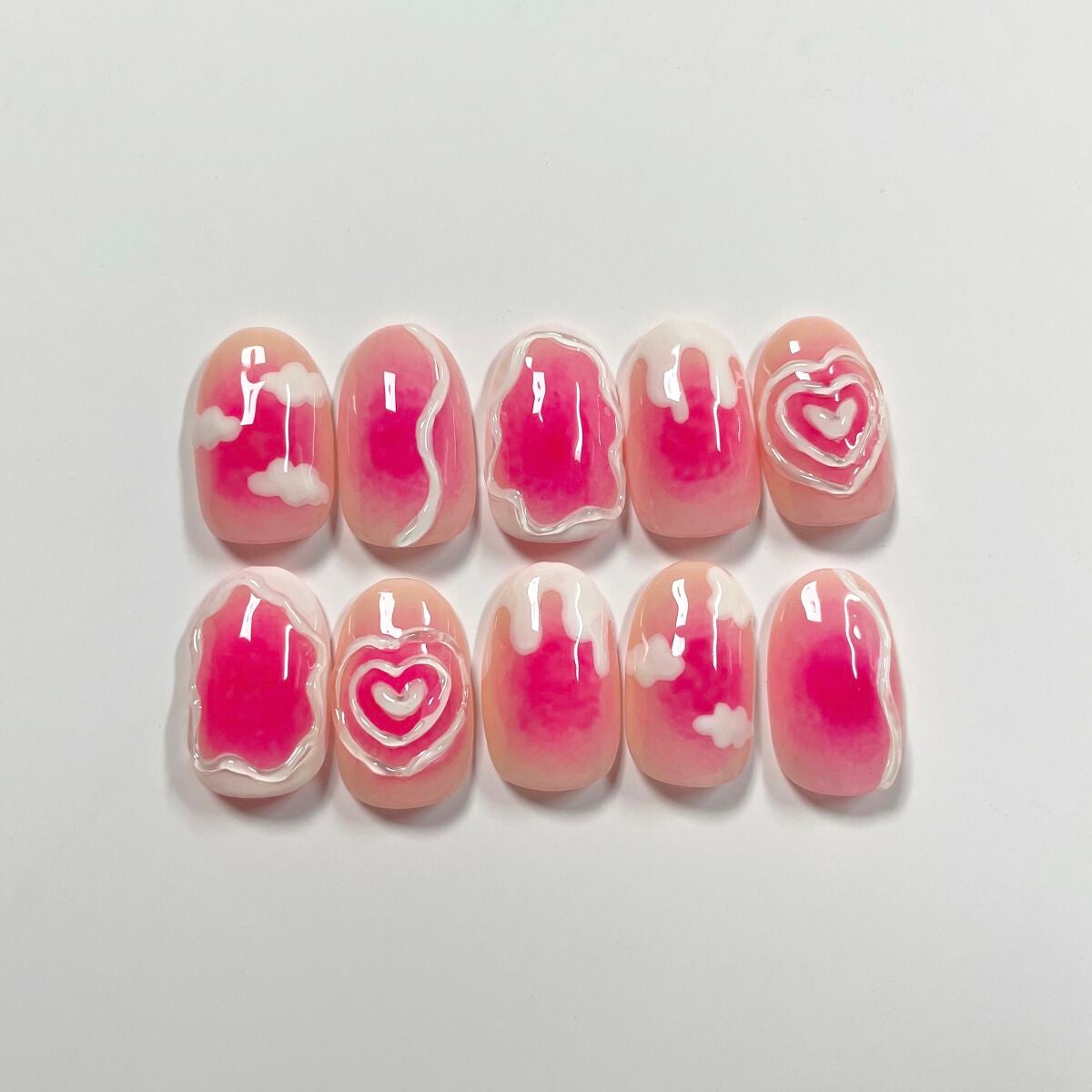 ジェルネイル(ライト対応)/セリア/ジェルネイルを使ったクチコミ(2枚目)