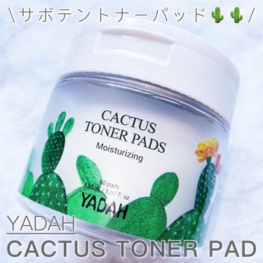 カクタストナーパッド/YADAH/拭き取り化粧水を使ったクチコミ（1枚目）