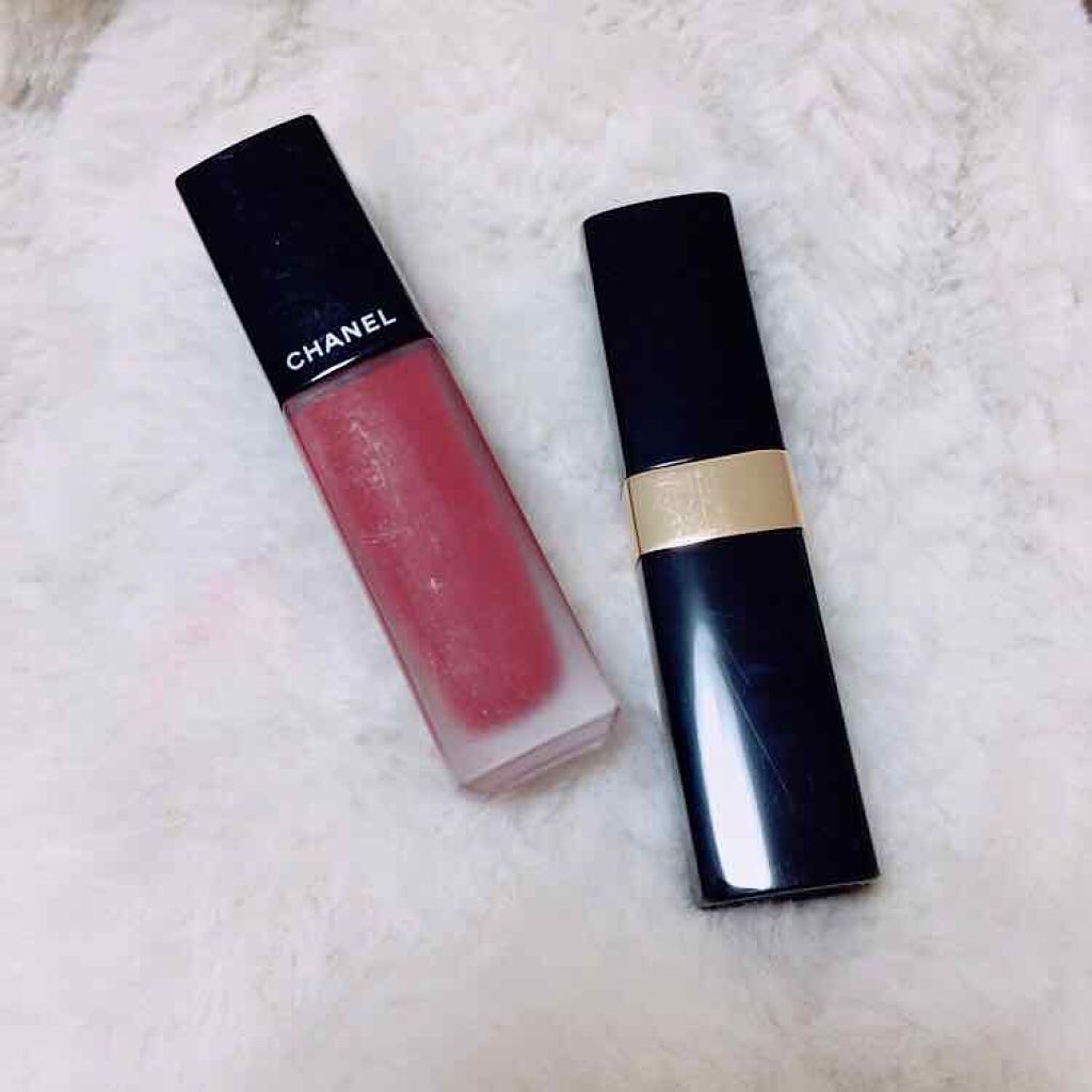 ルージュ アリュール インク 154 エクスペリモンテ/CHANEL/口紅を使ったクチコミ（1枚目）