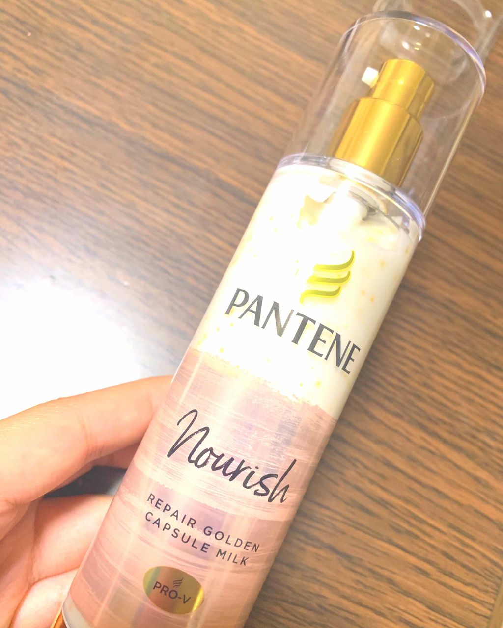 リペアー ゴールデン カプセル ミルク/パンテーン/ヘアミルクを使ったクチコミ（1枚目）