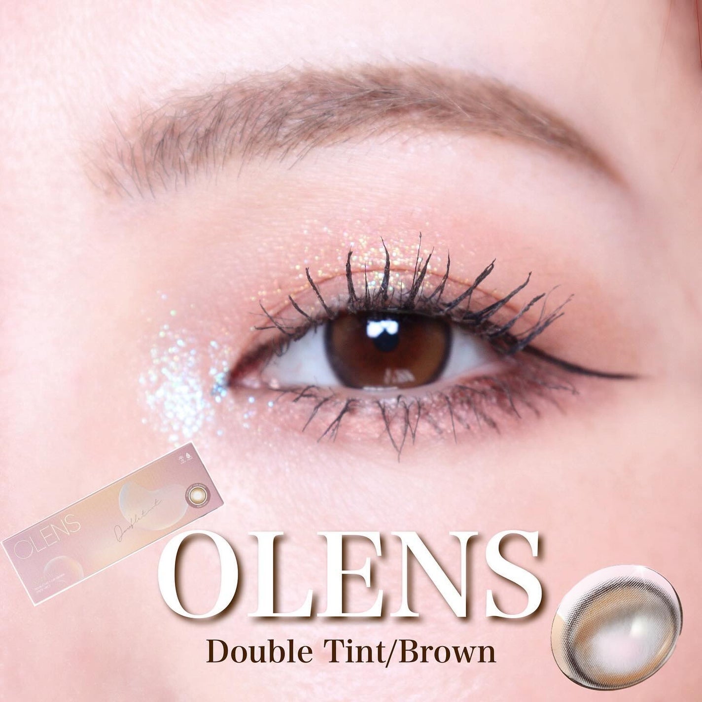 Double Tint 1day/OLENS/カラーコンタクトレンズを使ったクチコミ(1枚目)