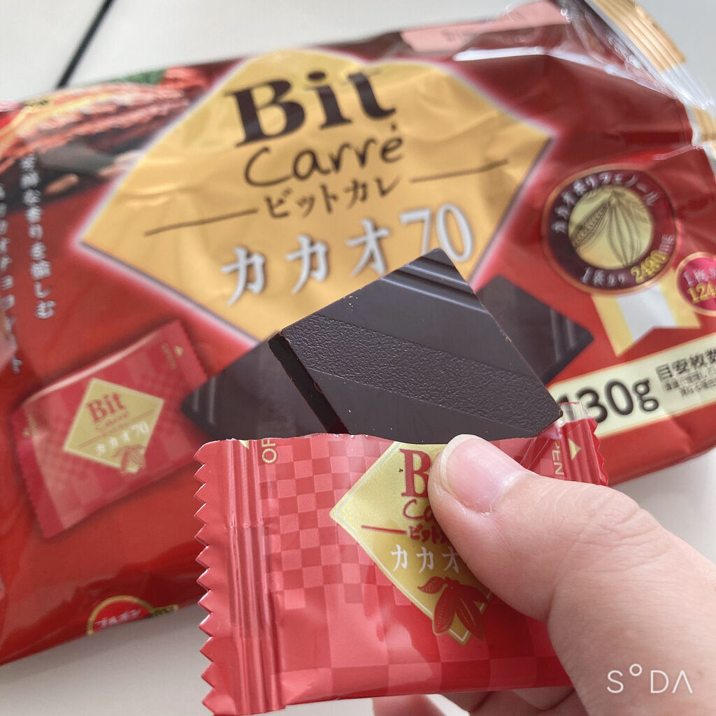 ビットカレ カカオ70/ブルボン/食品を使ったクチコミ（2枚目）