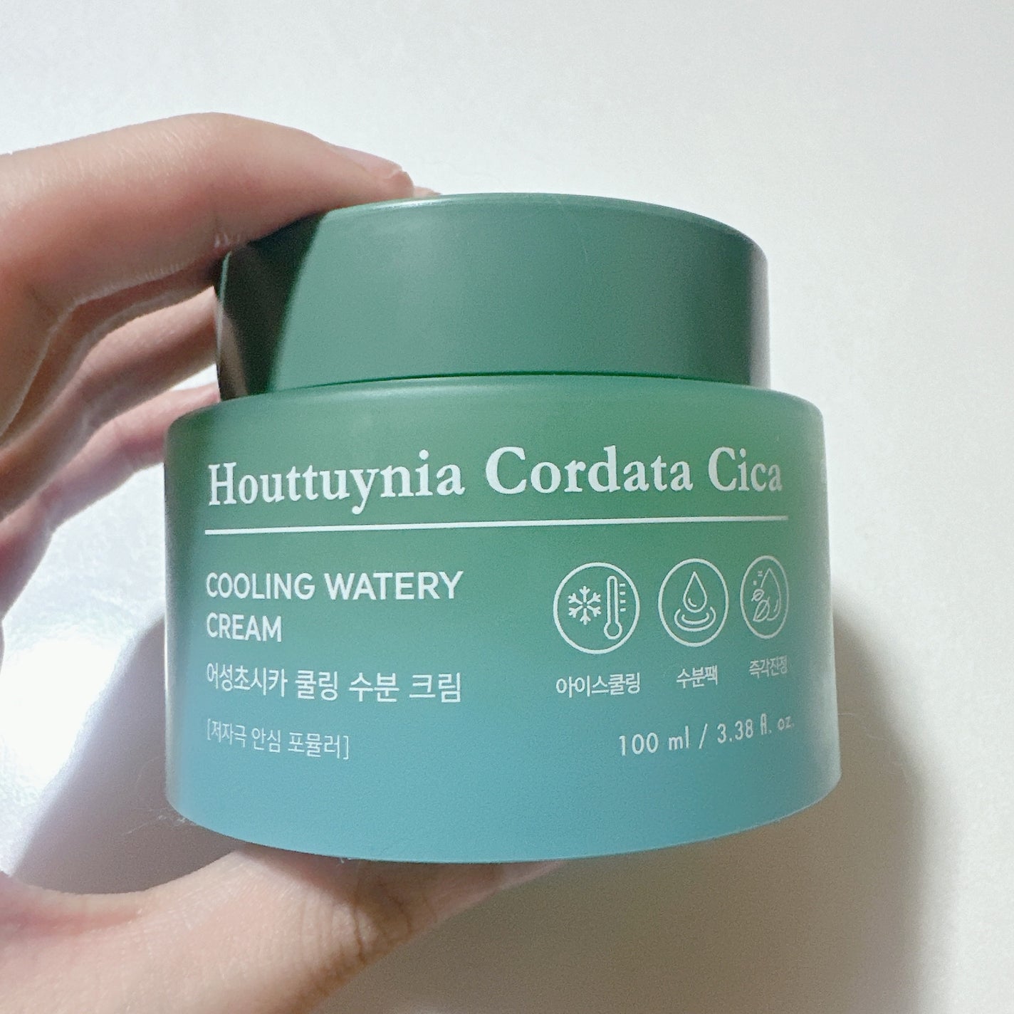 どくだみシカ クーリング 水分 クリーム/TONYMOLY/フェイスクリームを使ったクチコミ(2枚目)