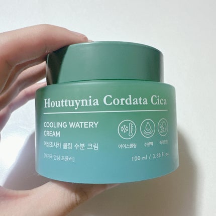 どくだみシカ クーリング 水分 クリーム/TONYMOLY/フェイスクリームを使ったクチコミ(2枚目)