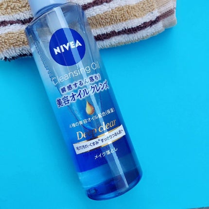 ニベア クレンジングオイル ディープクリア/ニベア/オイルクレンジングを使ったクチコミ(1枚目)