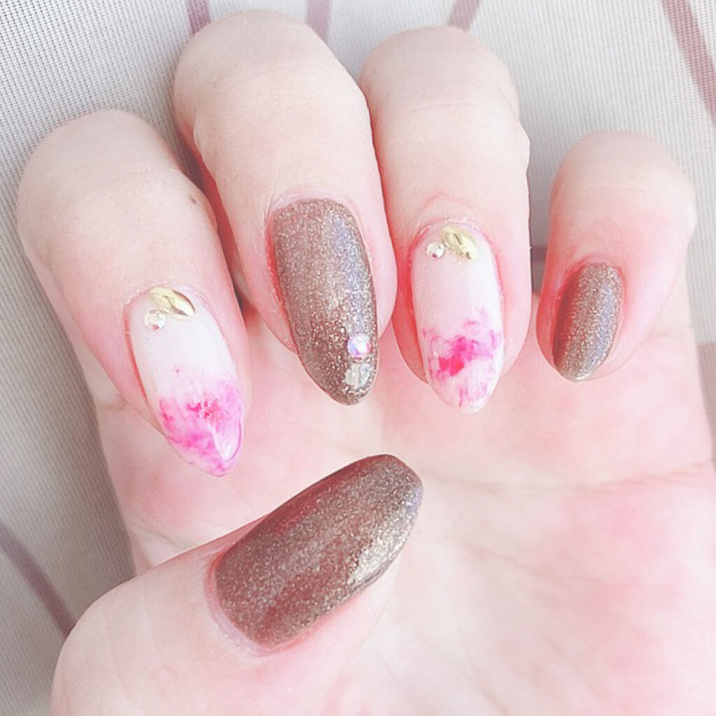 ナチュラルネイルカラーN 128 Night view/デュカート/マニキュアを使ったクチコミ（3枚目）