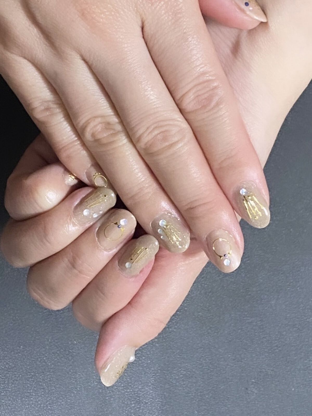 ジェルネイル（ライト対応）/セリア/ジェルネイルを使ったクチコミ（2枚目）