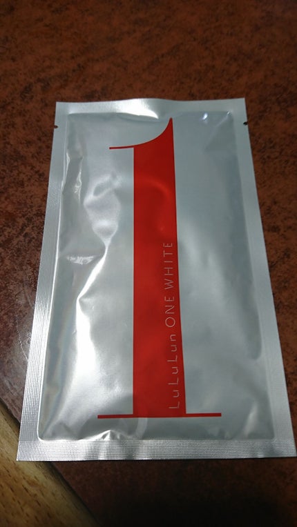 ルルルン ONE WHITE/ルルルン/シートマスク・パックを使ったクチコミ(1枚目)