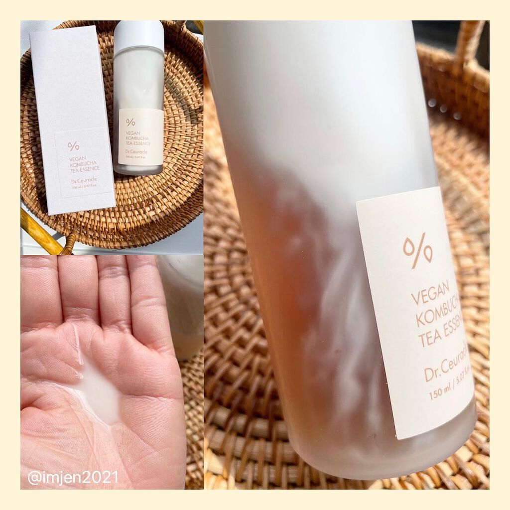 ヴィーガンコンブチャ ティー エッセンス/Dr.Ceuracle/オールインワン化粧品を使ったクチコミ(2枚目)