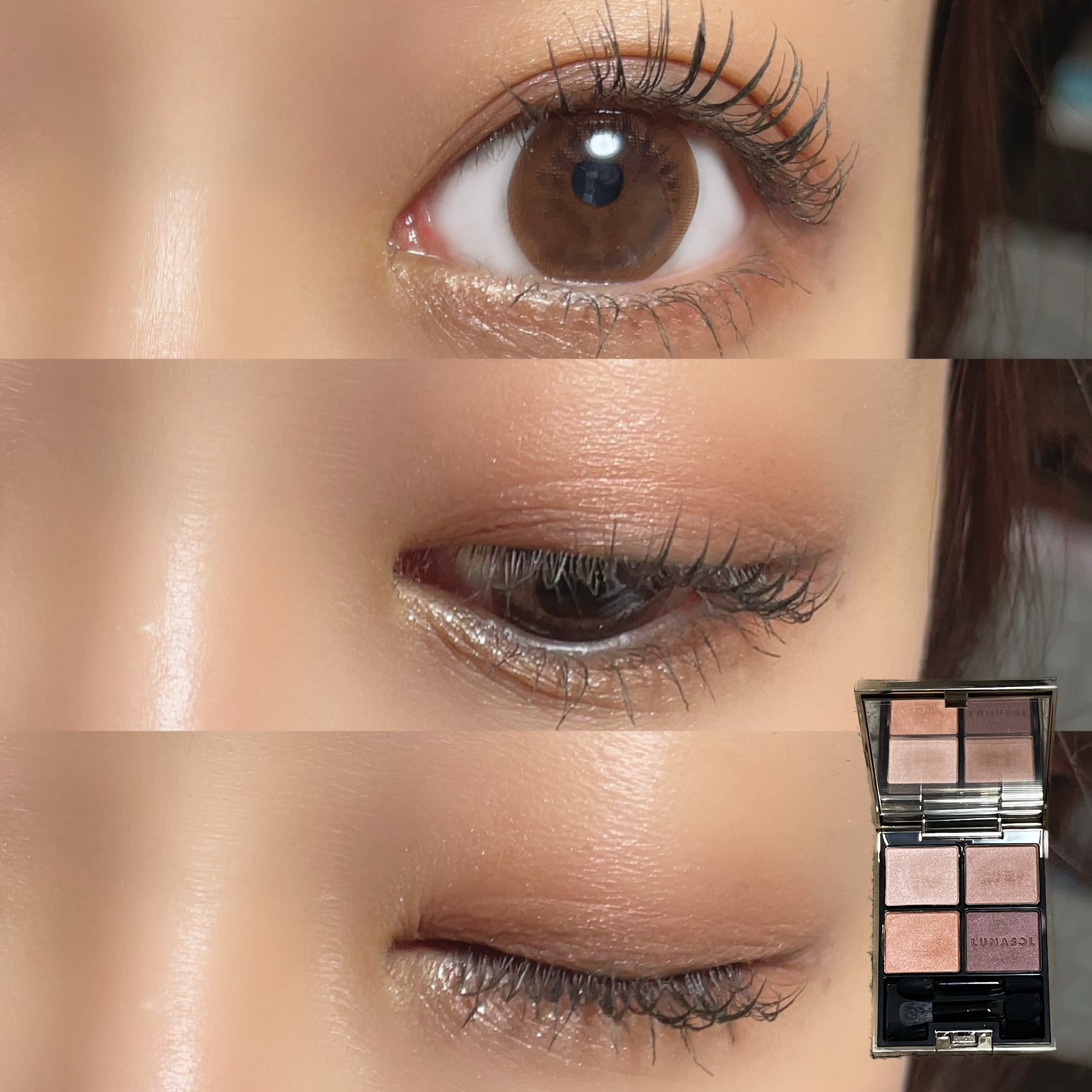 キエトワンデーカラー ブリリアントアイズ/Qieto/カラーコンタクトレンズを使ったクチコミ（1枚目）