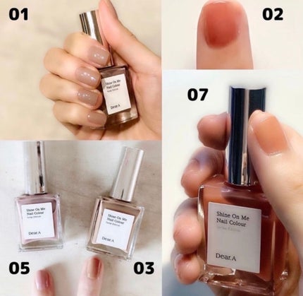 シャインオンミーネイルカラー/Dear.A/マニキュアを使ったクチコミ(3枚目)