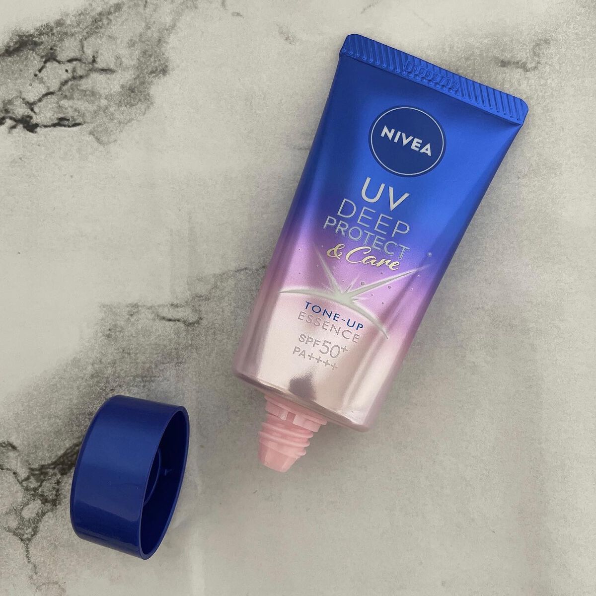 ニベアUV ディープ プロテクト＆ケア エッセンス/ニベア/日焼け止めローションを使ったクチコミ（1枚目）