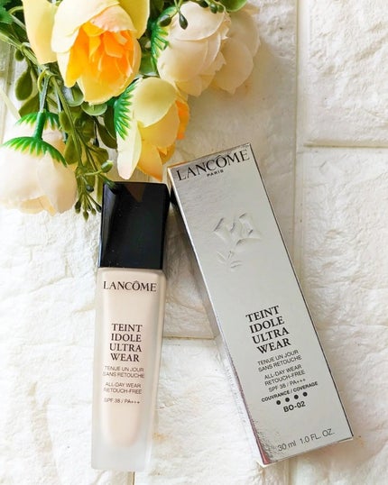 タンイドル ウルトラ ウェア リキッド/LANCOME/リキッドファンデーションを使ったクチコミ(1枚目)