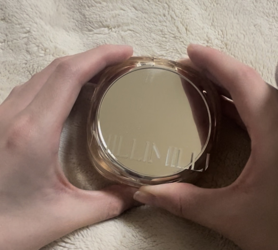 ツートンクッション 208 デイジー/MILLIMILLI/クッションファンデーションを使ったクチコミ（1枚目）