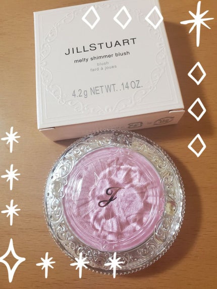 ジルスチュアート メルティシマー ブラッシュ/JILL STUART/パウダーチークを使ったクチコミ(1枚目)