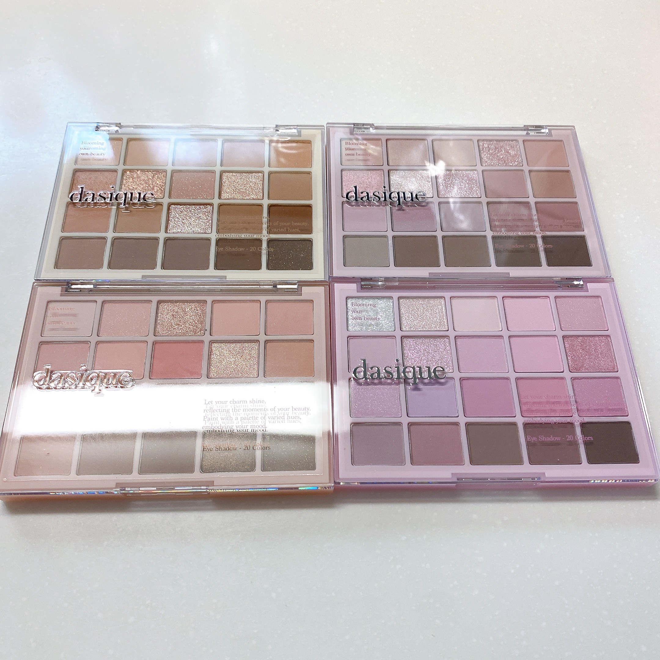 ムードシャドウパレット 02 クールベーシック/dasique/アイシャドウパレットを使ったクチコミ（2枚目）