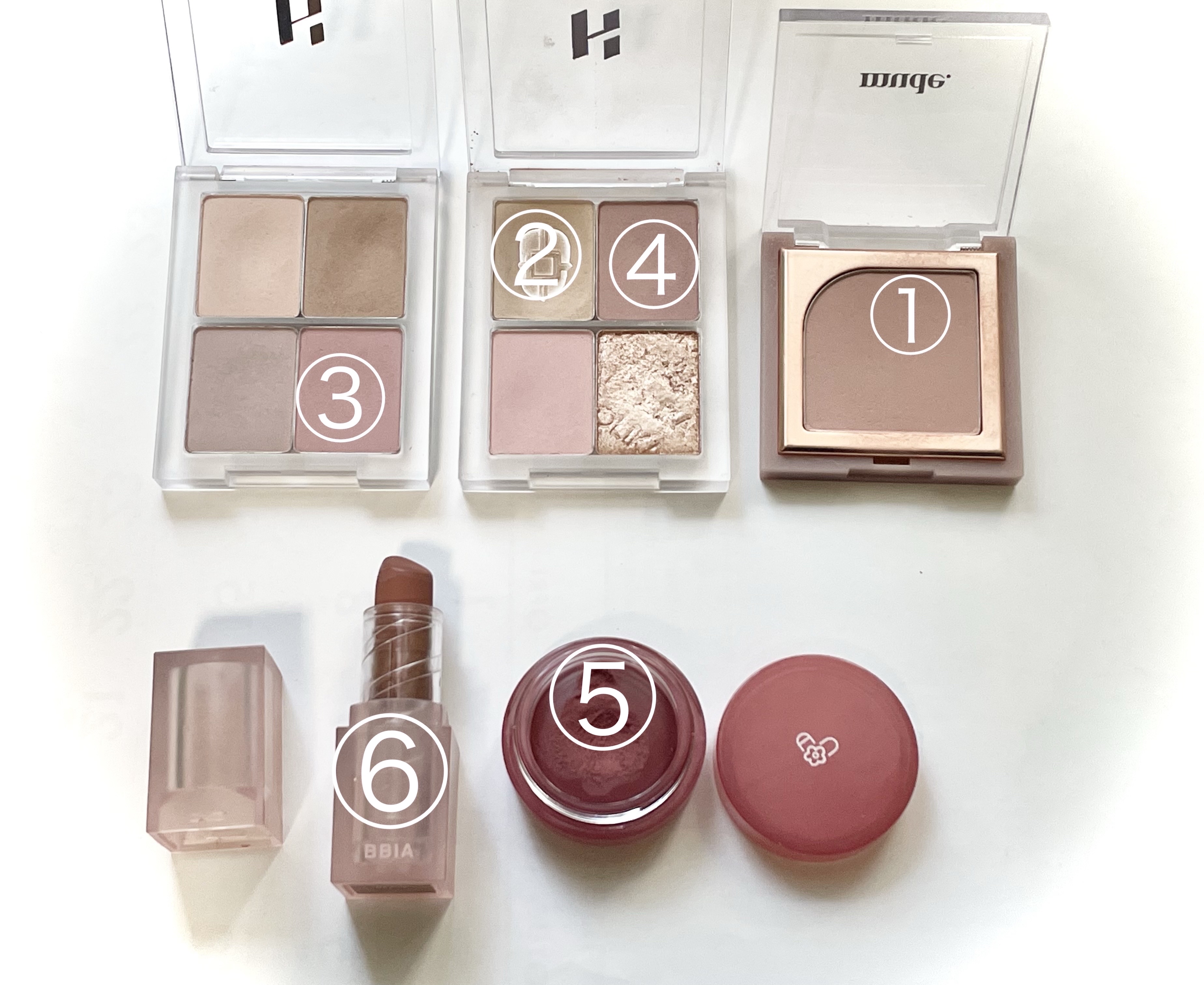 マイフェイブピースアイシャドウ 10 マッシュルーム(MUSHROOM)/HOLIKA HOLIKA/単色アイシャドウを使ったクチコミ（2枚目）