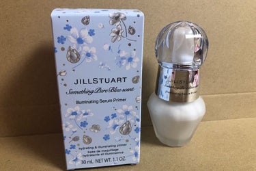 サムシングピュアブルー リップグロウ セラムバーム/JILL STUART/リップケア・リップクリームを使ったクチコミ（2枚目）