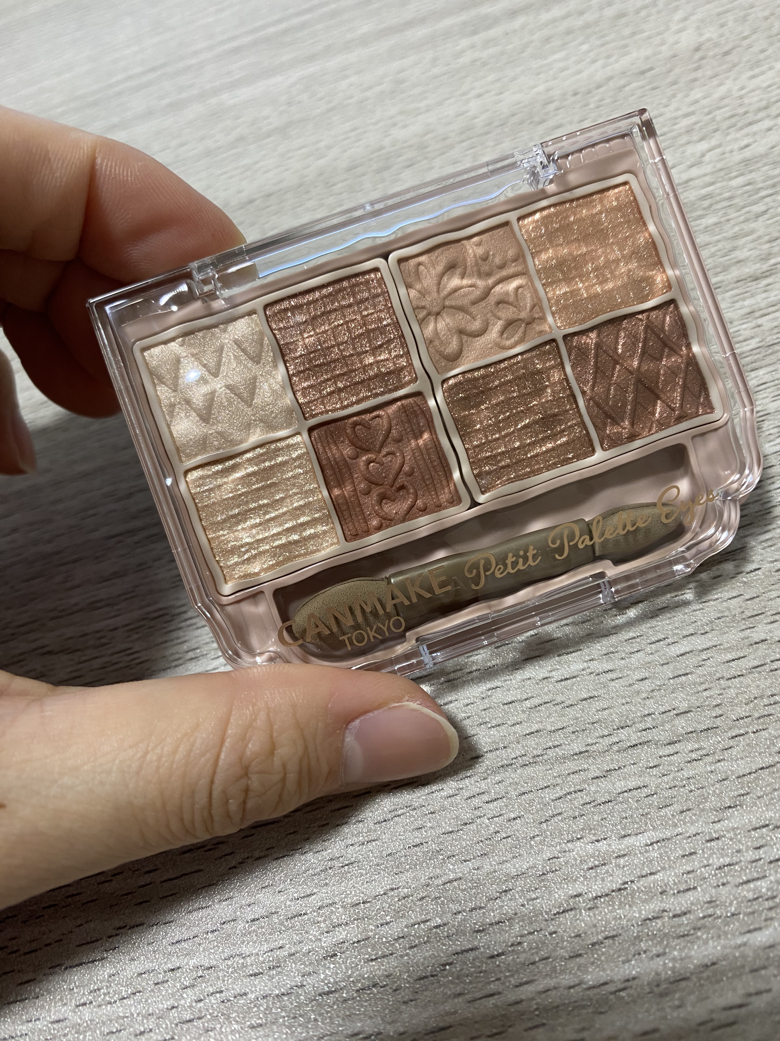プティパレットアイズ/キャンメイク/パウダーアイシャドウを使ったクチコミ（1枚目）