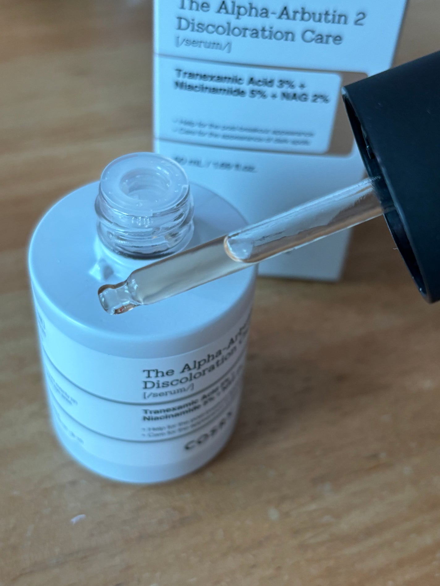 RXザ・アルファアルブチン2 ニキビ跡ケアセラム/COSRX/美容液を使ったクチコミ(3枚目)