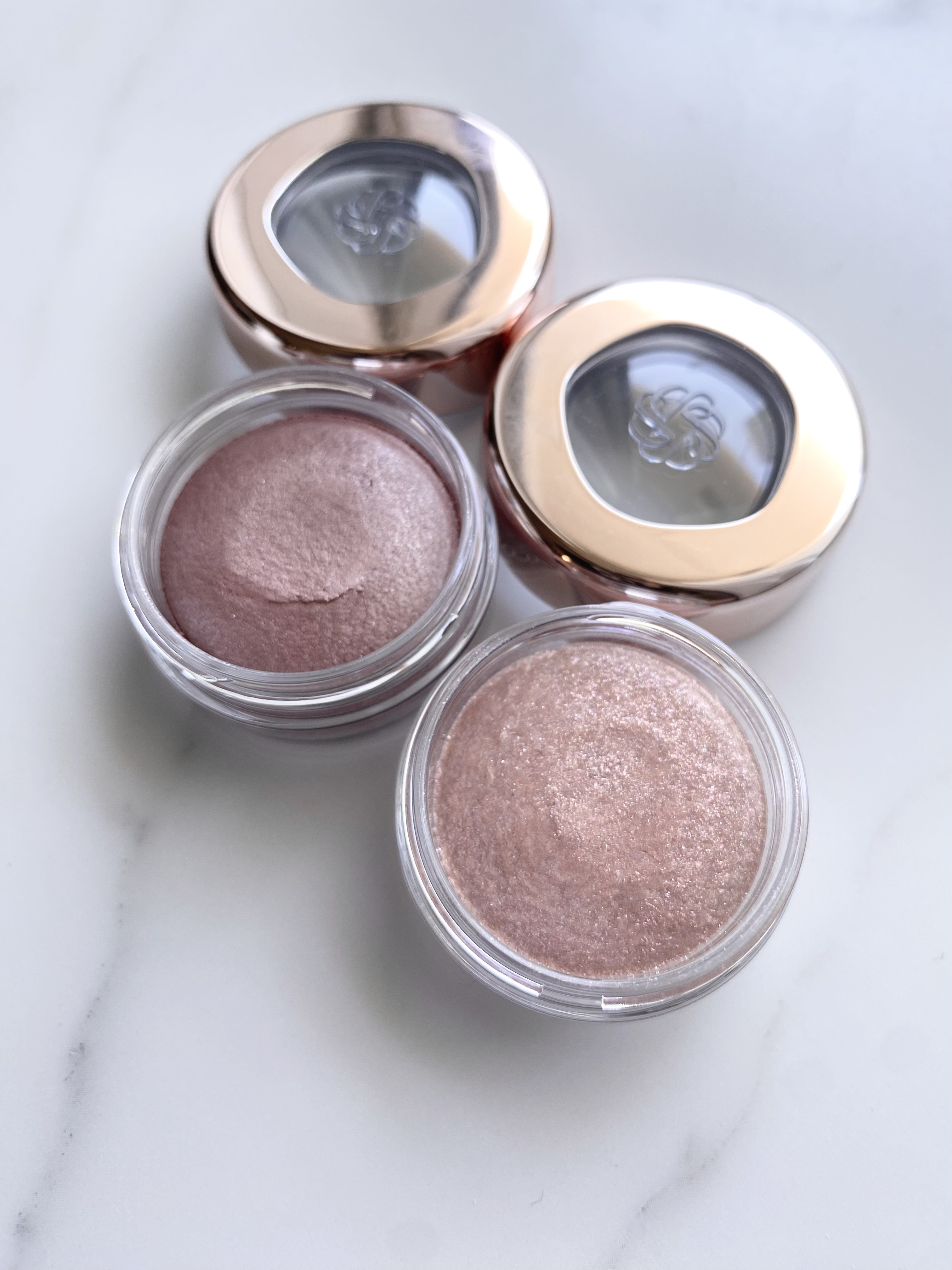 アイグロウジェム スキンシャドウ 03G romantic crush/DECORTÉ/ジェル・クリームアイシャドウを使ったクチコミ（2枚目）