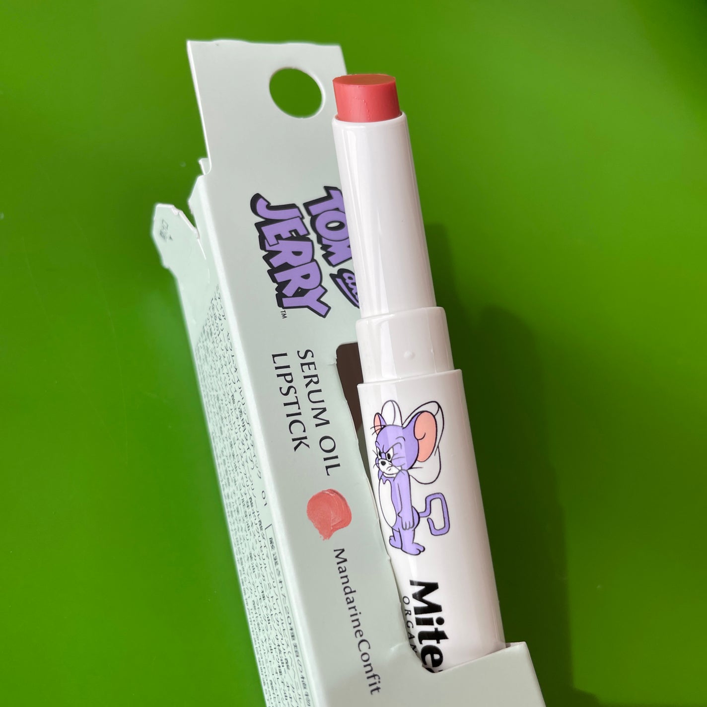 セラムオイルリップスティック /ミティア オーガニック/口紅を使ったクチコミ(2枚目)