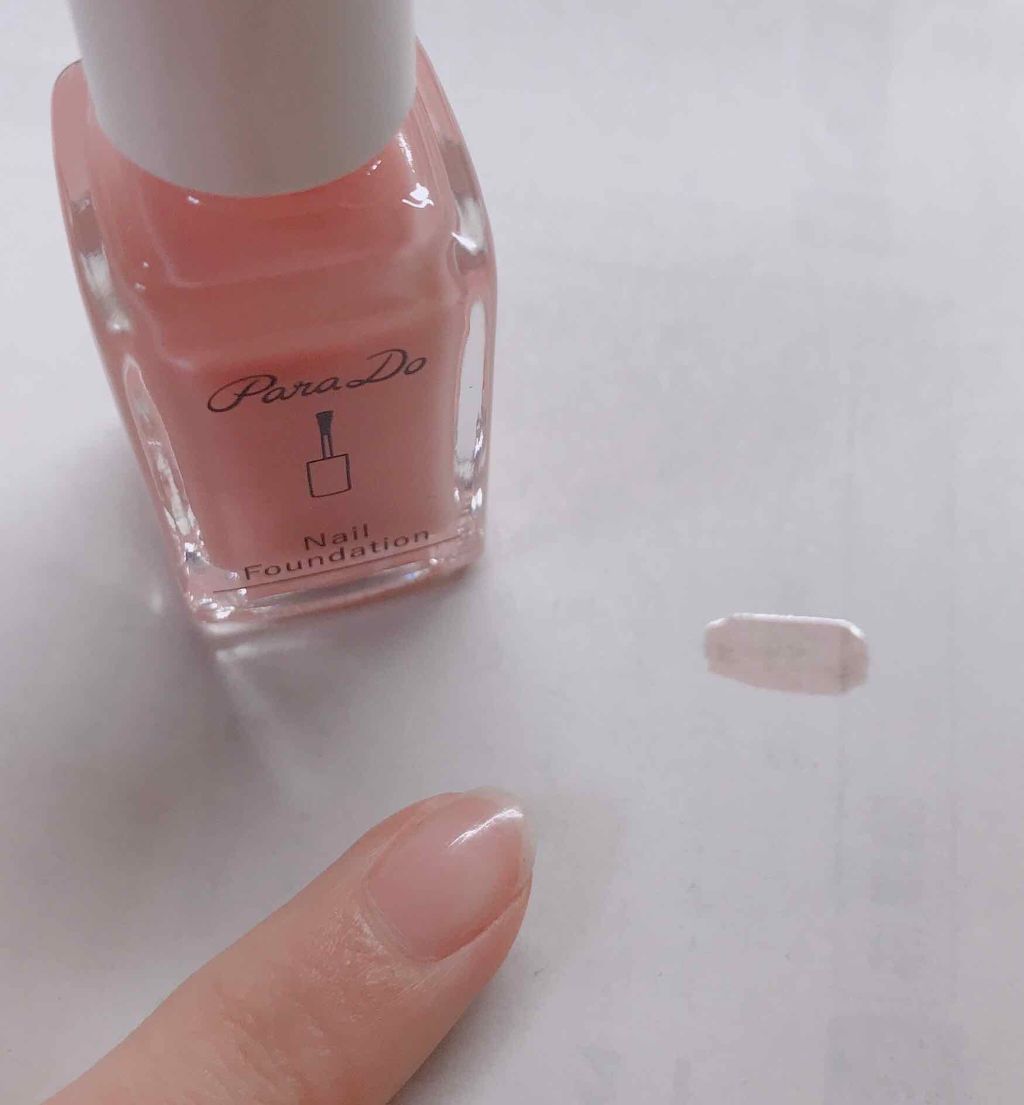 ネイルファンデーション PO ピンクオークル/パラドゥ/マニキュアを使ったクチコミ（3枚目）