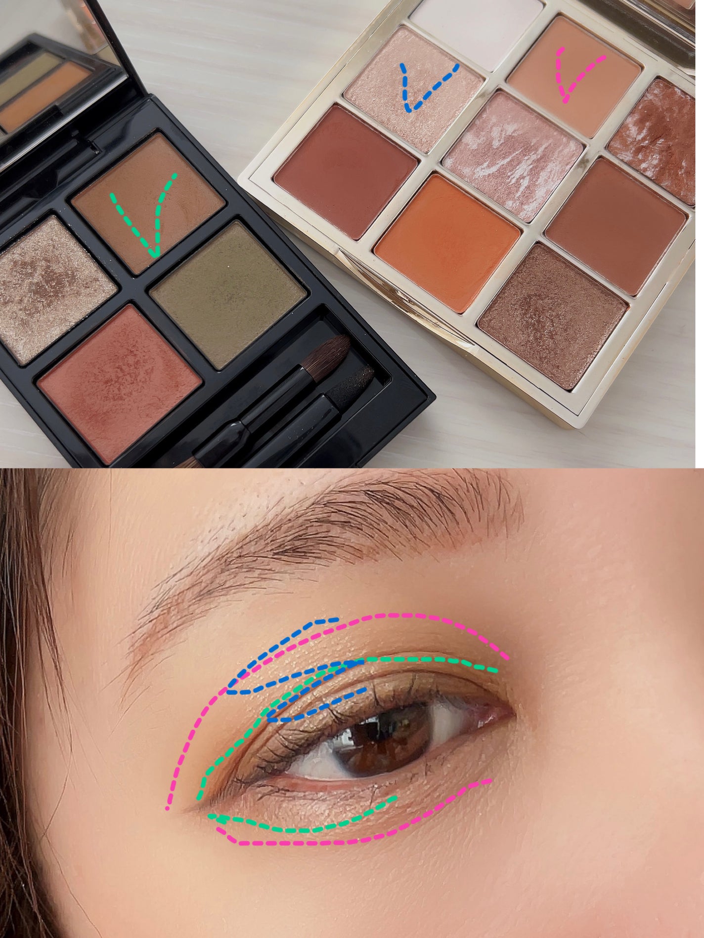 浮生大梦 9色アイシャドウパレット/CATKIN/アイシャドウパレットを使ったクチコミ(4枚目)