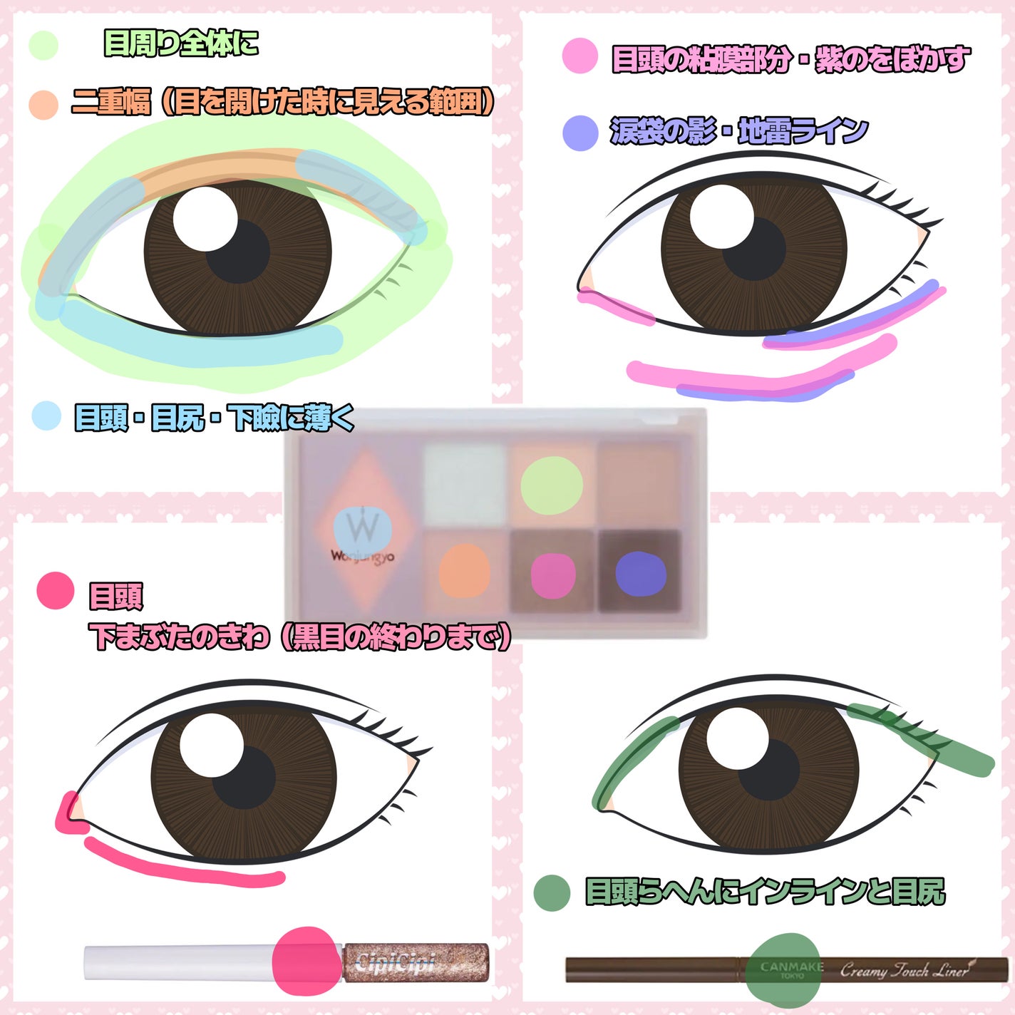 クリーミータッチライナー/キャンメイク/ジェルアイライナーを使ったクチコミ(2枚目)