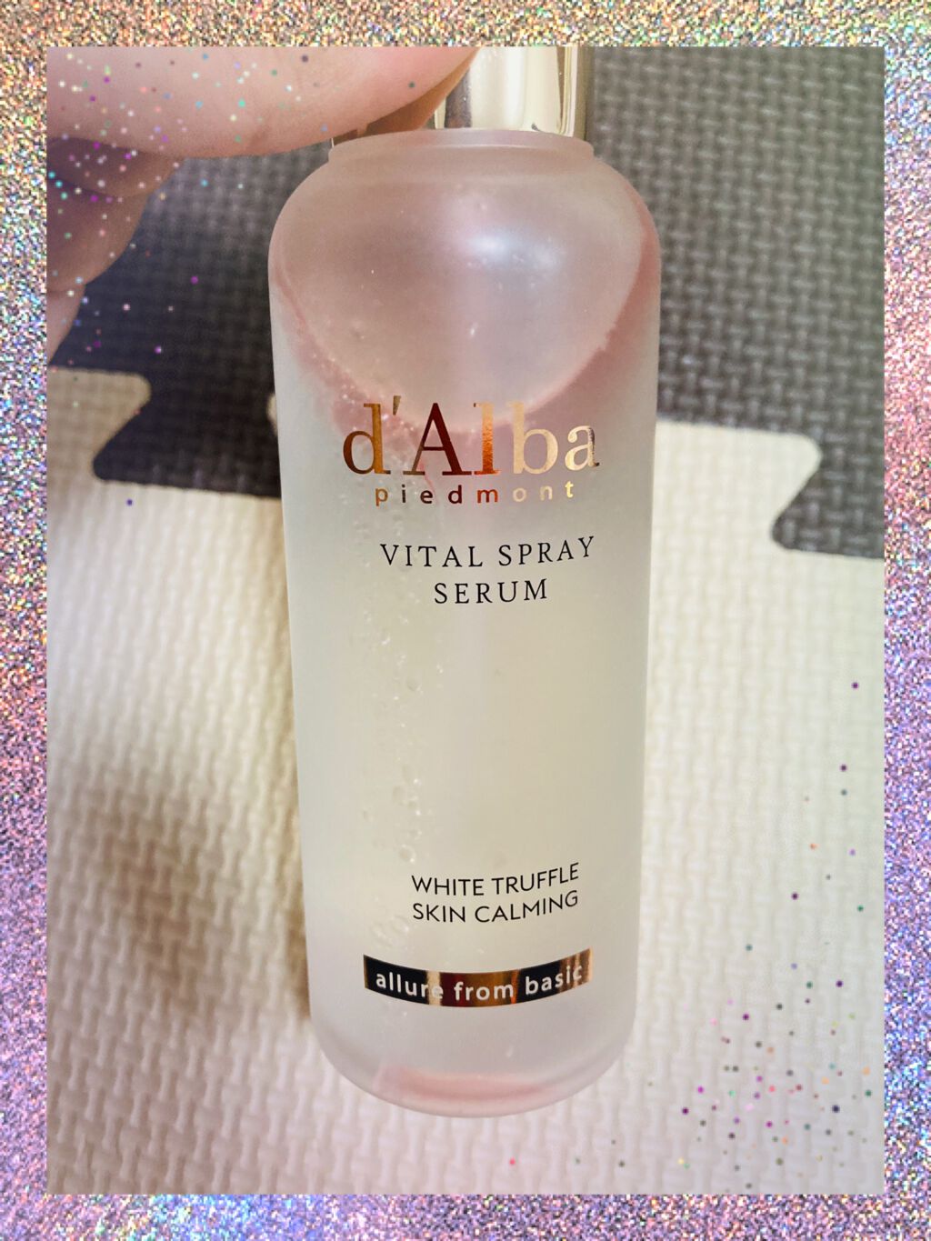 ダルバ ホワイトトリュフバイタルスプレーセラム/ダルバ/ミスト状化粧水を使ったクチコミ（3枚目）