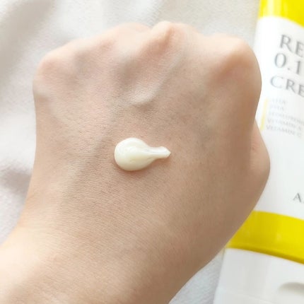 レチノール0.1クリーム/APLIN/フェイスクリームを使ったクチコミ(3枚目)