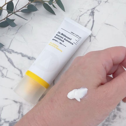 バリアバランスサンブロック/Dr.Different/日焼け止めミルクを使ったクチコミ(2枚目)