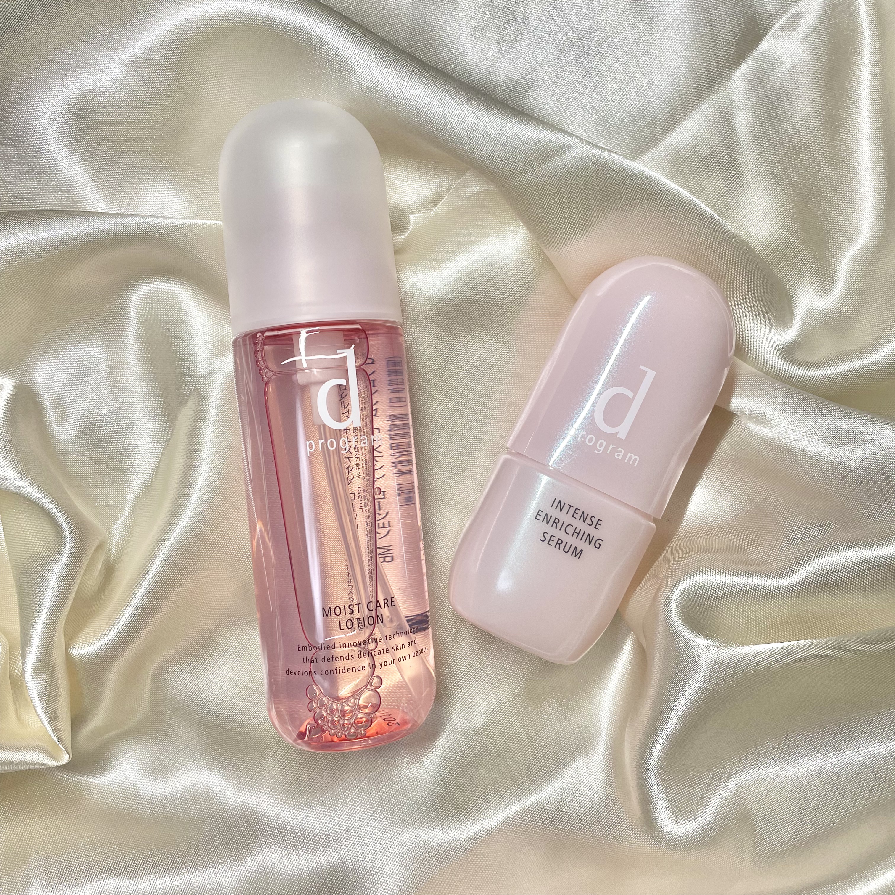 全敏感肌・乾燥肌さんにオススメしたい
ｄプログラムの薬用濃密美容液＆化粧水🌷🌿


この新商品の美容液が超なめらか＆しっとり‼️
今まで使ってた美容液の中でも
トップクラスのしっとり感🫧
オイリー肌にはしっとりすぎるかも。
乾燥肌さん