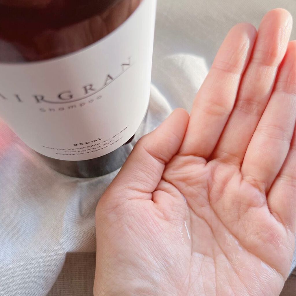 ナチュラルストレートシャンプー&トリートメント/AIRGRAN/市販シャンプーを使ったクチコミ(3枚目)