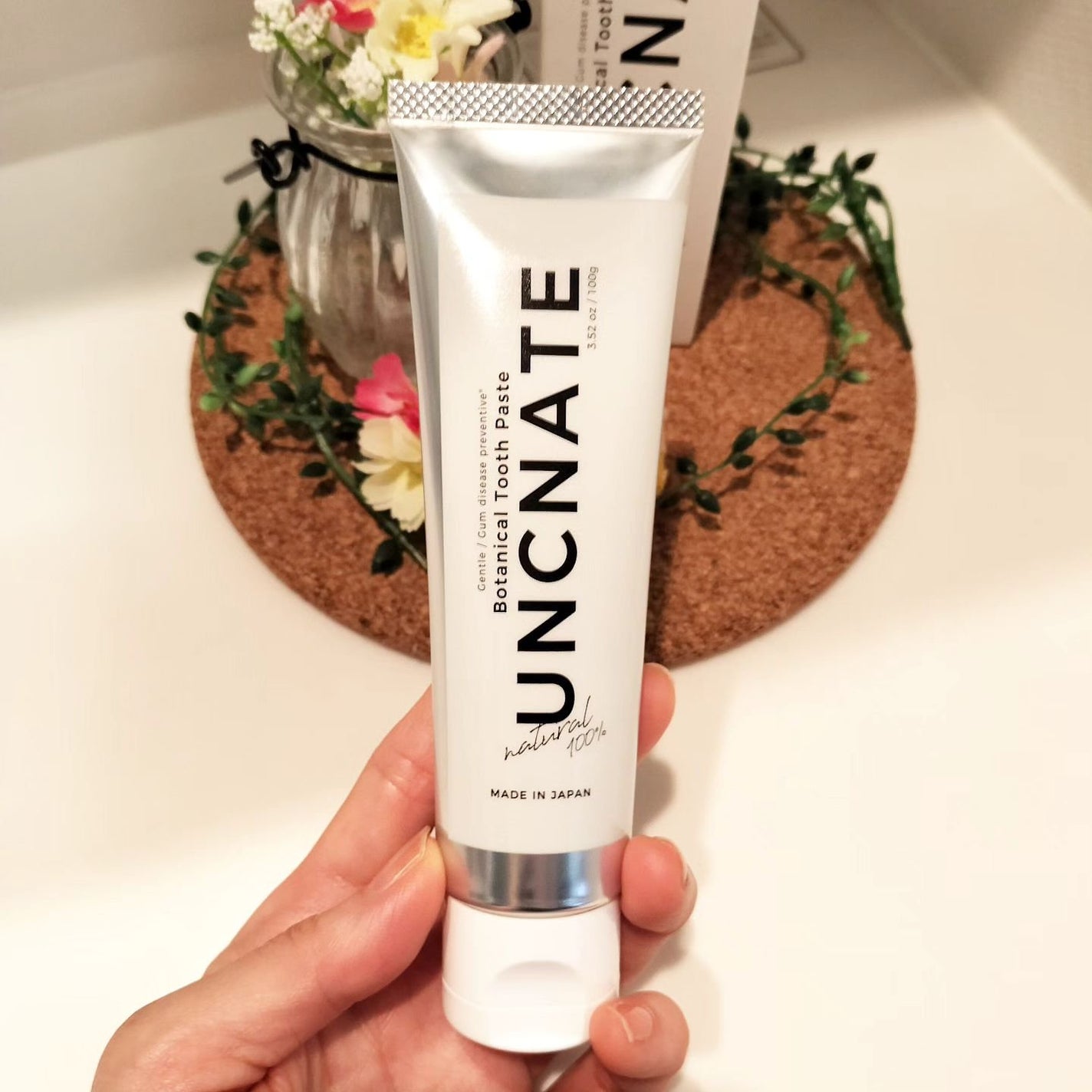薬用ボタニカルトゥースペースト/UNCNATE/歯磨き粉を使ったクチコミ(2枚目)
