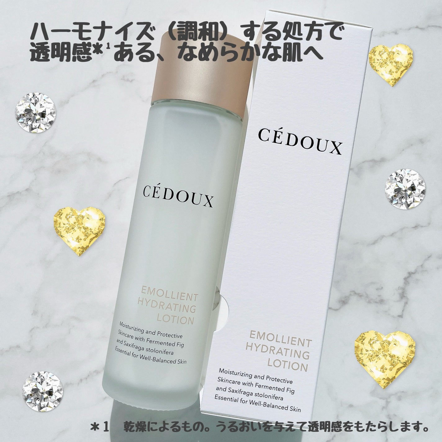 エモリエント ハイドレーティング ローション/CEDOUX (セドゥ)/化粧水を使ったクチコミ(1枚目)