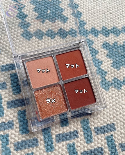 ドレッシーシャドウR/CipiCipi/アイシャドウパレットを使ったクチコミ(2枚目)