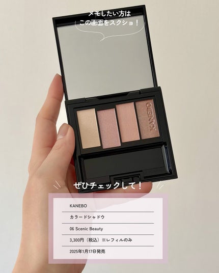 カラードシャドウ/KANEBO/アイシャドウパレットを使ったクチコミ(8枚目)