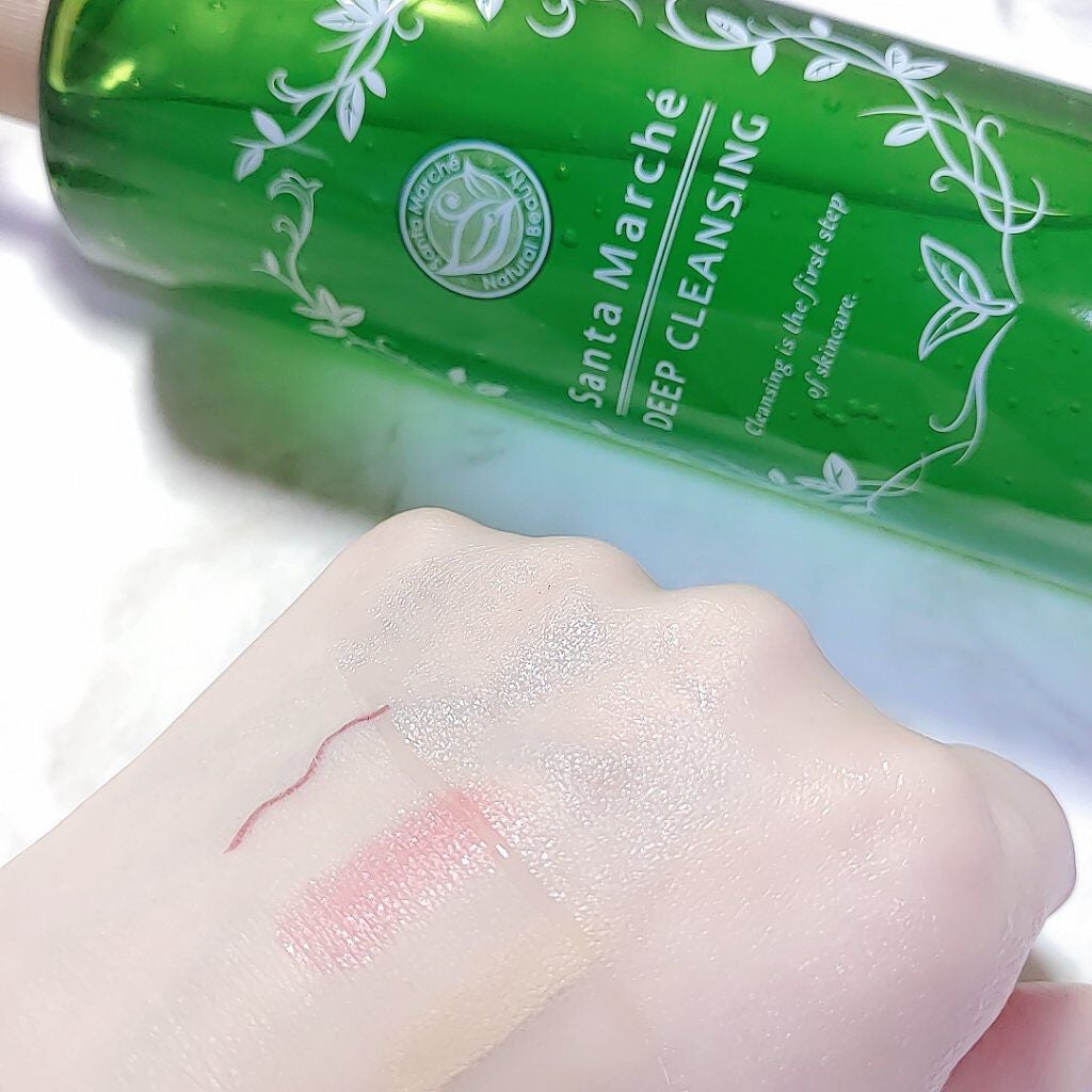 薬用ディープクレンジング/サンタマルシェ/クレンジングジェルを使ったクチコミ(4枚目)