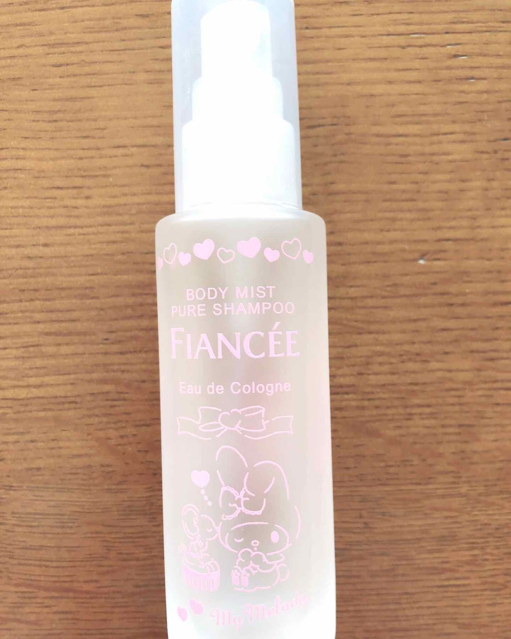 ボディミスト ピュアシャンプーの香り【パッケージリニューアル】/フィアンセ/香水(レディース)を使ったクチコミ（2枚目）