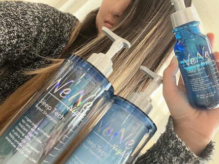 スリープテック リペア シャンプー/ヘアトリートメント/NeNe Night/市販シャンプーを使ったクチコミ(4枚目)