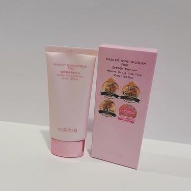 TIRTIR(ティルティル) マスクフィットトーンアップクリーム ピンクのクチコミ「TIRTIR  MASK FIT TONE UP CREAM
PINK

#TIRTIR #テ.....」（2枚目）