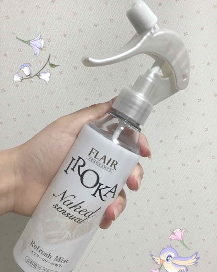 衣料用フレグランス ミスト ネイキッドリリー/IROKA/ファブリックミストを使ったクチコミ(1枚目)