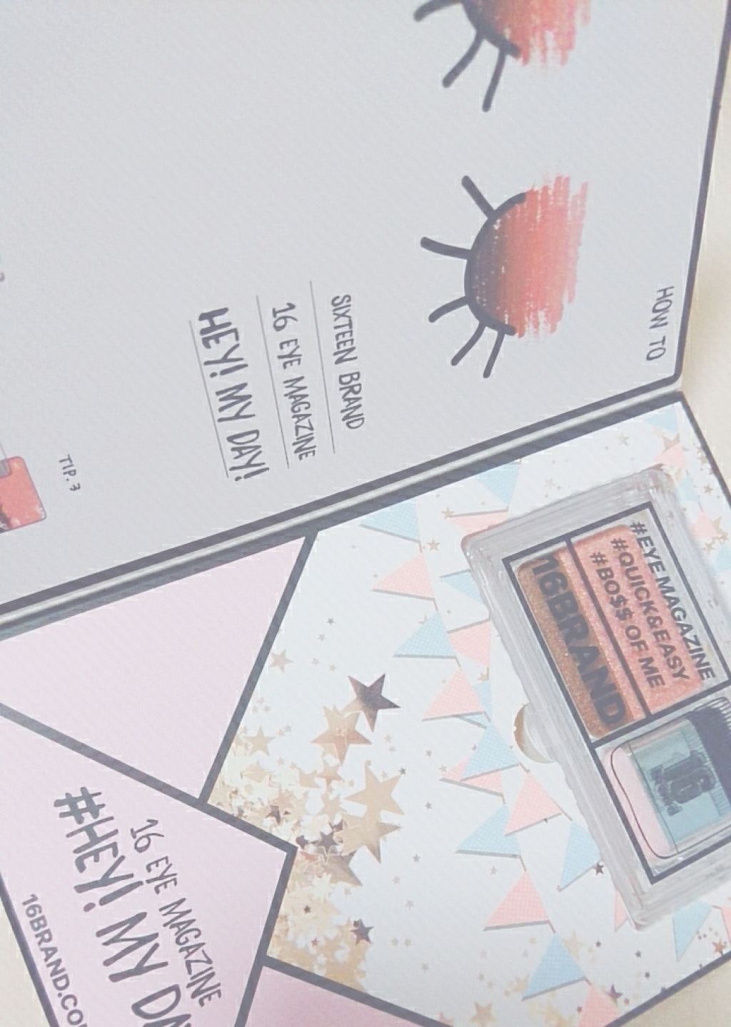 16 EYE MAGAZINE/16BRAND/アイシャドウパレットを使ったクチコミ(2枚目)