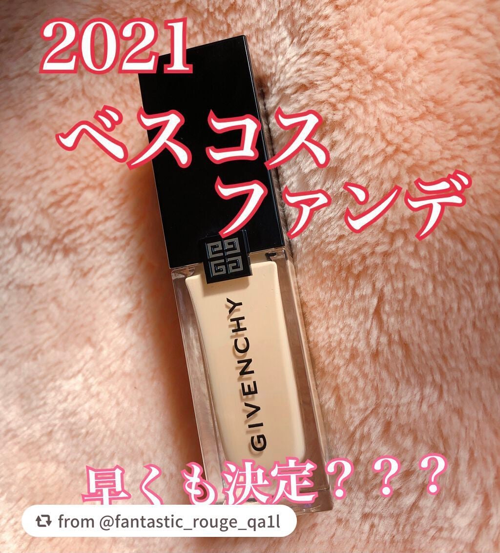 プリズム・リーブル・スキンケアリング・グロウ/GIVENCHY/リキッドファンデーションを使ったクチコミ(1枚目)