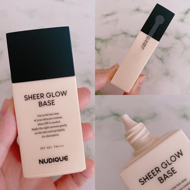 NUDIQUE シアーグローベースのクチコミ「#PR #NUDIQUE 

NUDIQUE
シアーグローベース 35ml
SPF50+ PA.....」（2枚目）